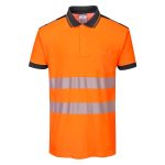 PW3 Polo manica corta Hi-Vis